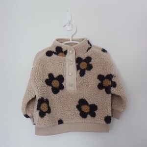 Floral Fleece Pullover 12M